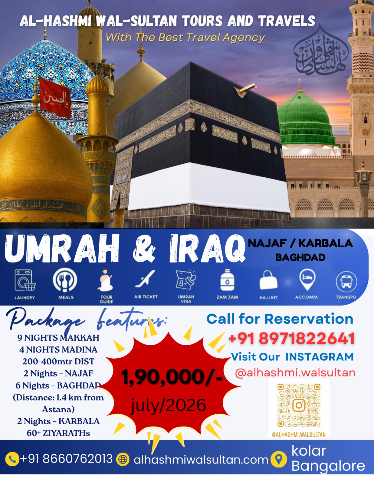 Umrah Iraq Package
